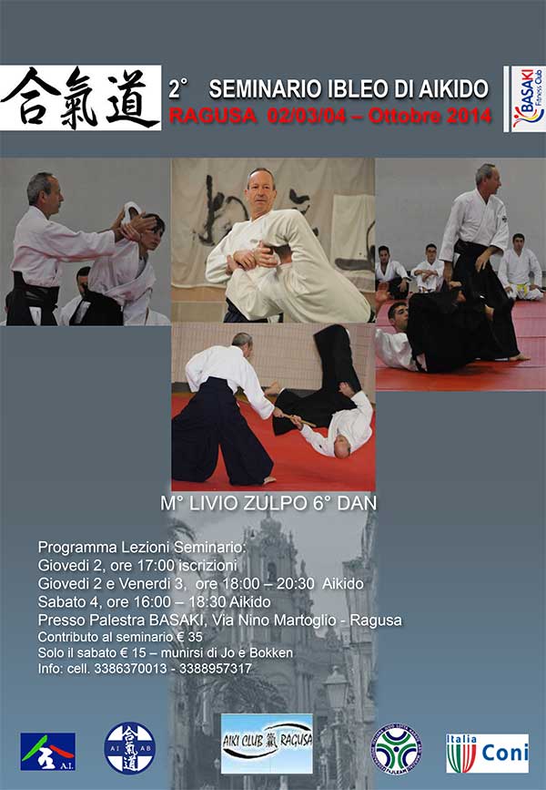 Seminario Ibleo di Aikido con Livio Zulpo