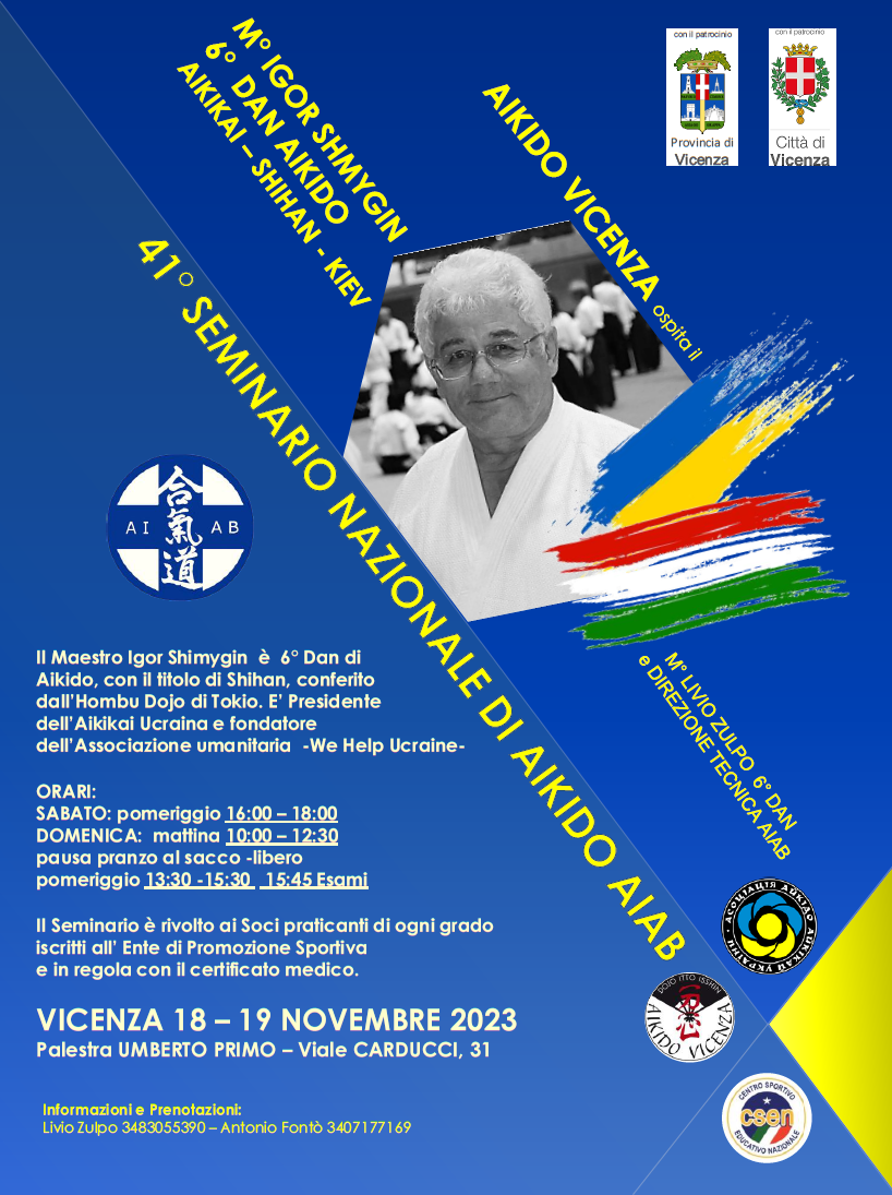 41° Seminario Nazionale di Aikido AIAB