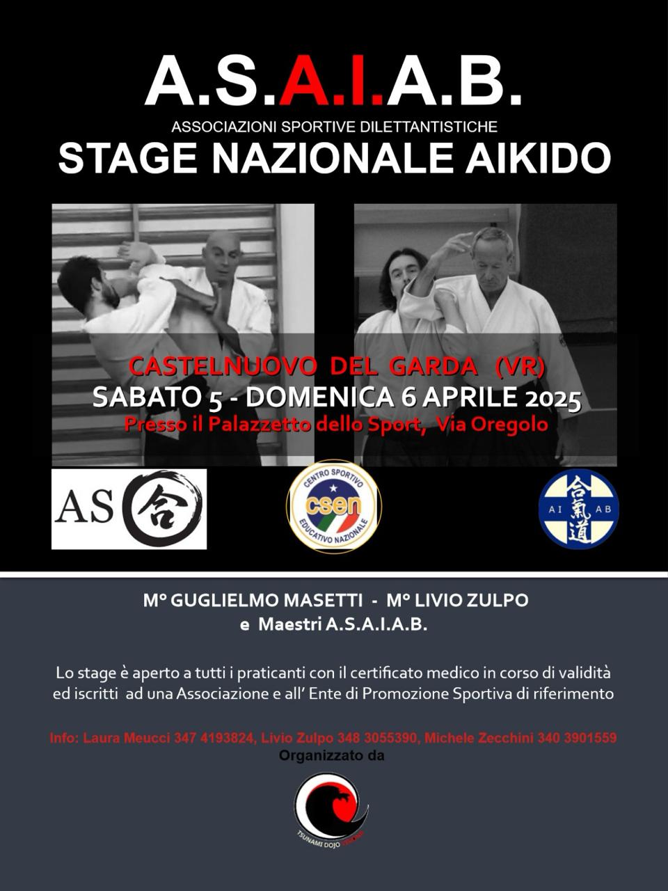 Stage Nazionale Aikido A.S.A.I.A.B.