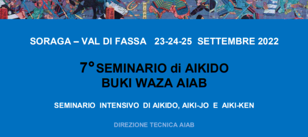 Seminario Aikido Buki Waza AIAB – Soraga, Val di Fassa